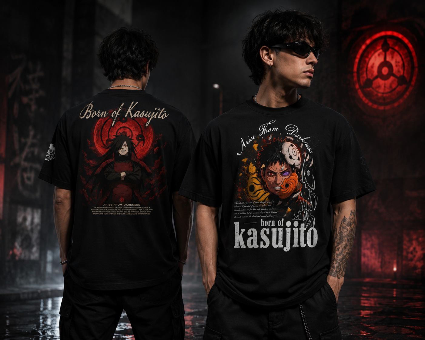 T-shirt Pack especial Uchiha