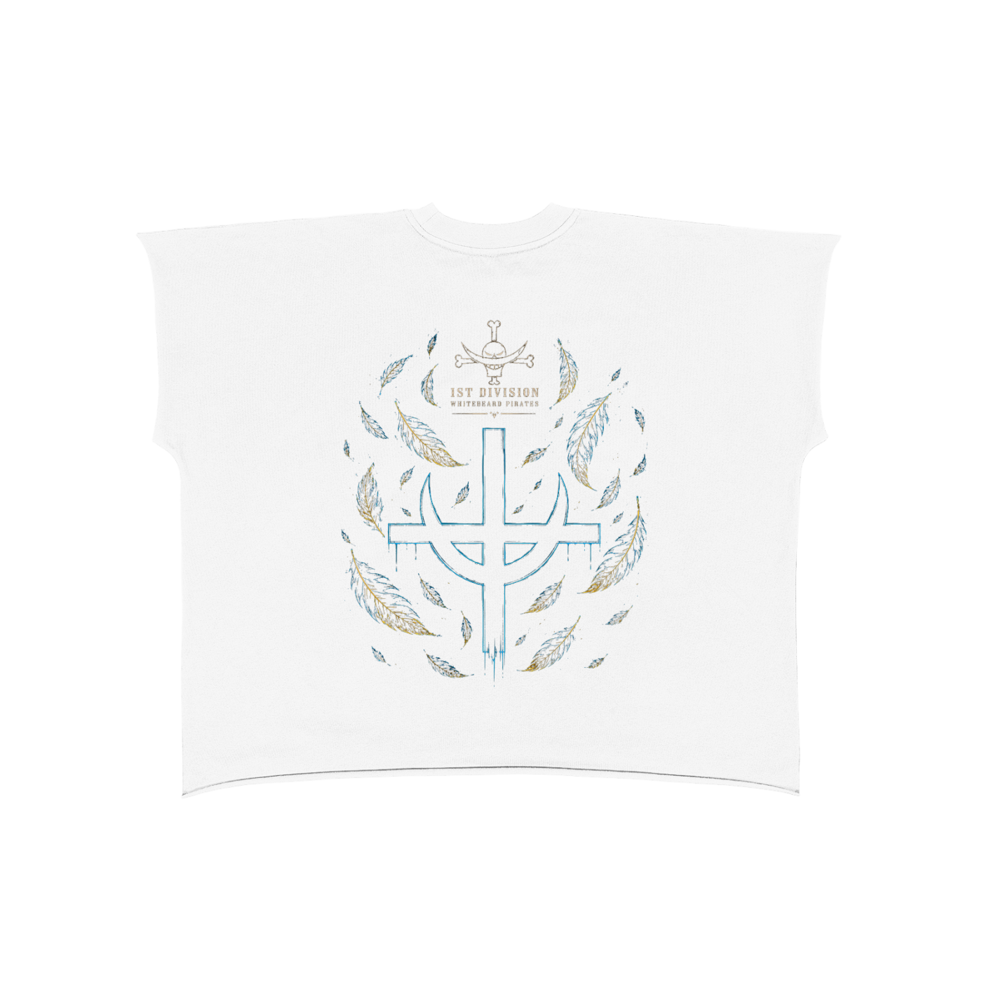 Blue Phoenix Boxy T-Shirt