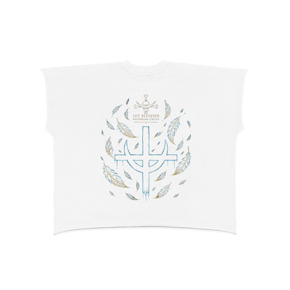 Blue Phoenix Boxy T-Shirt