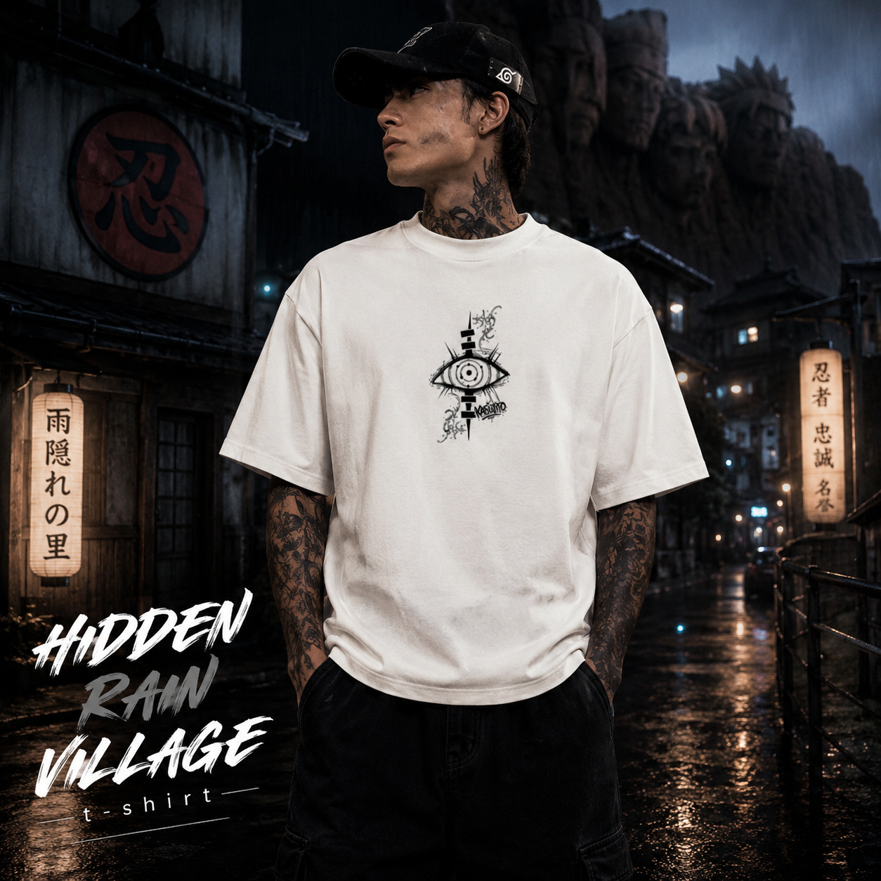 Hidden Rain Village Boxy T-Shirt