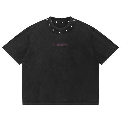 Cursed Prince Boxy Studded T-Shirt