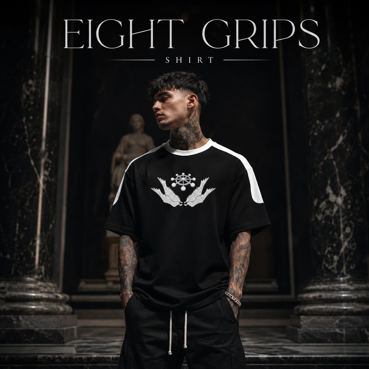 Eight grips Oversized T-Shirt