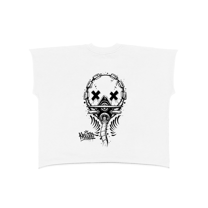 Gas Mask Boxy Non-Shrink T-Shirt