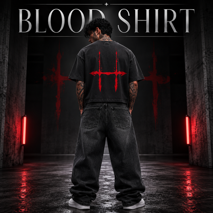 Blood Boxy Tee