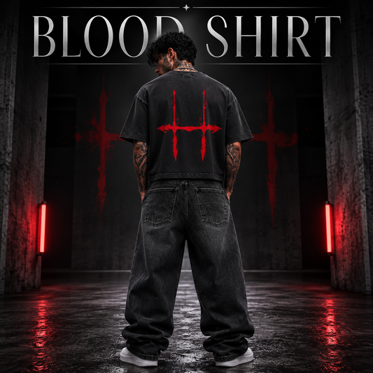 Blood Boxy Tee