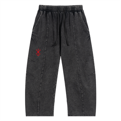 Berserk Drawstring Cotton Pants