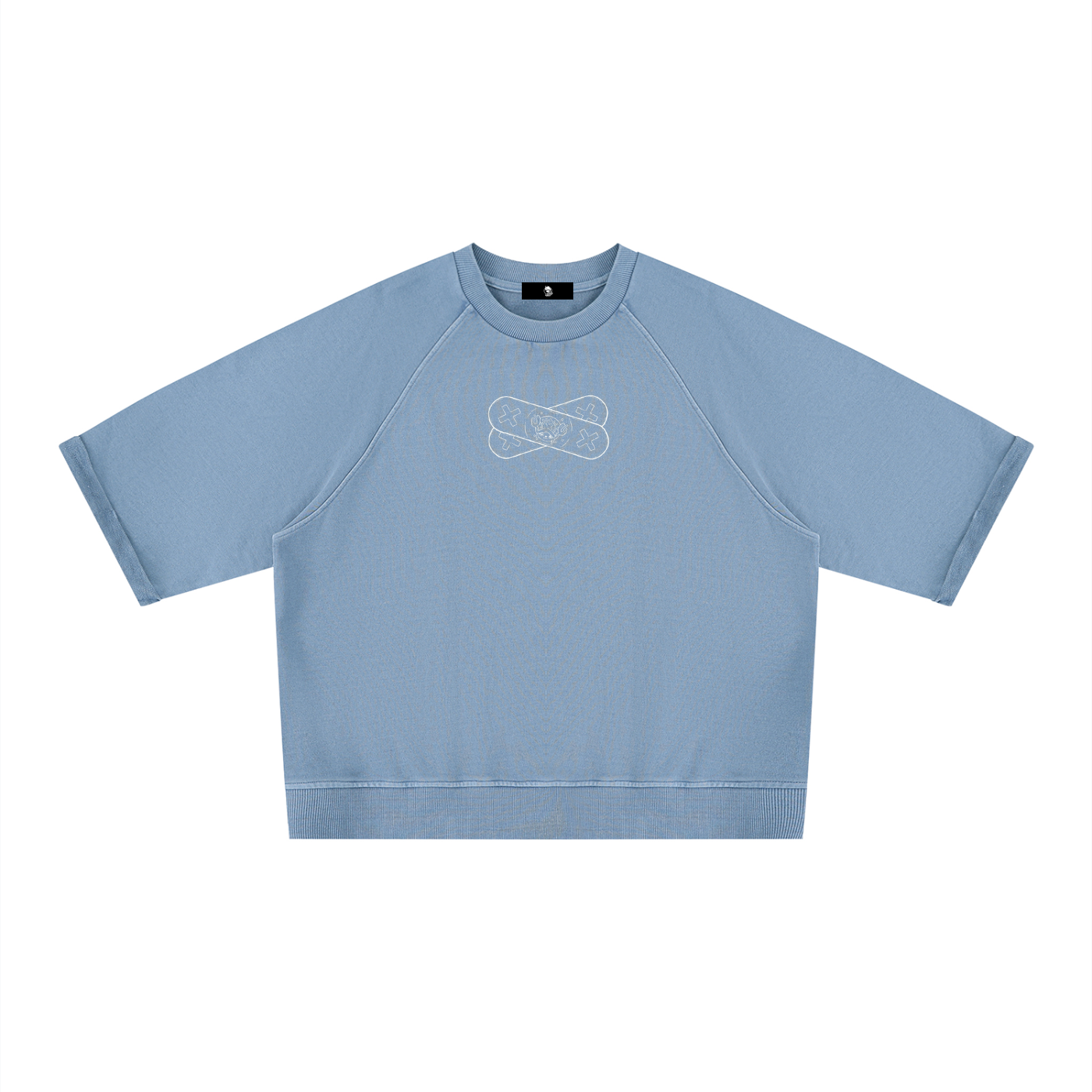 Cotton Candy Lover Boxy Short Sleeve Sweatshirt