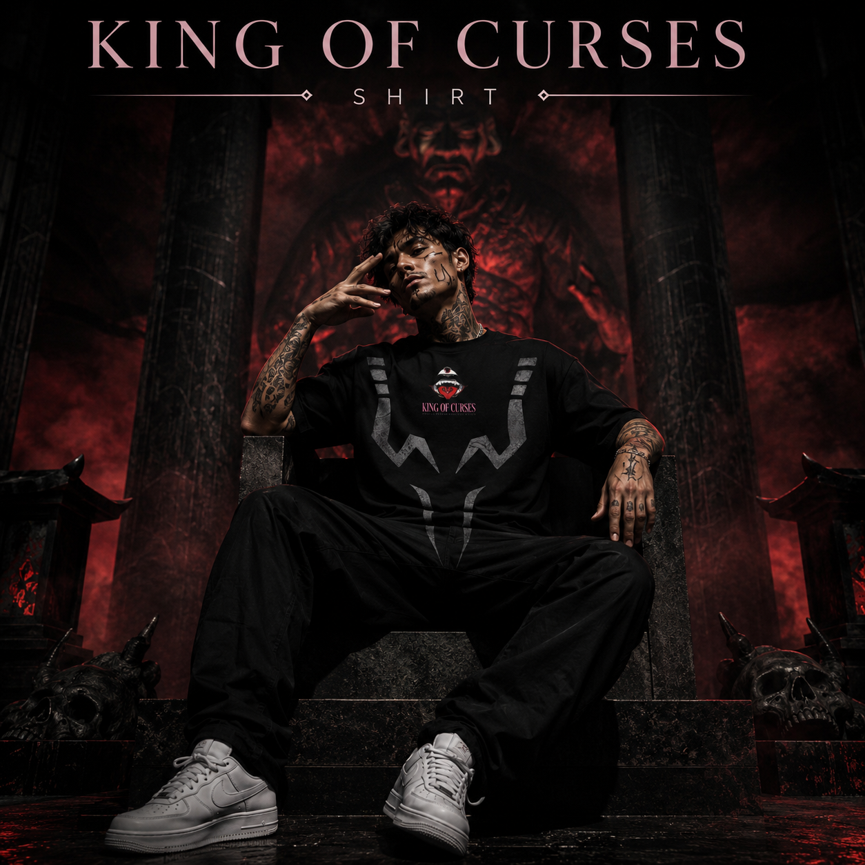 King of curses Oversized