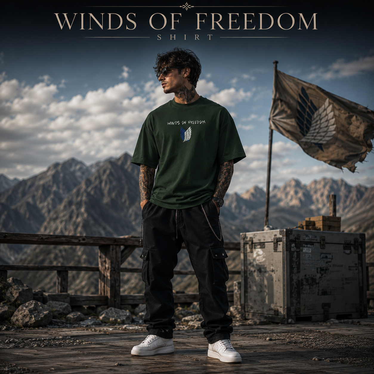 Winds of freedom t-Shirt