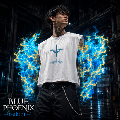 Blue Phoenix Boxy T-Shirt