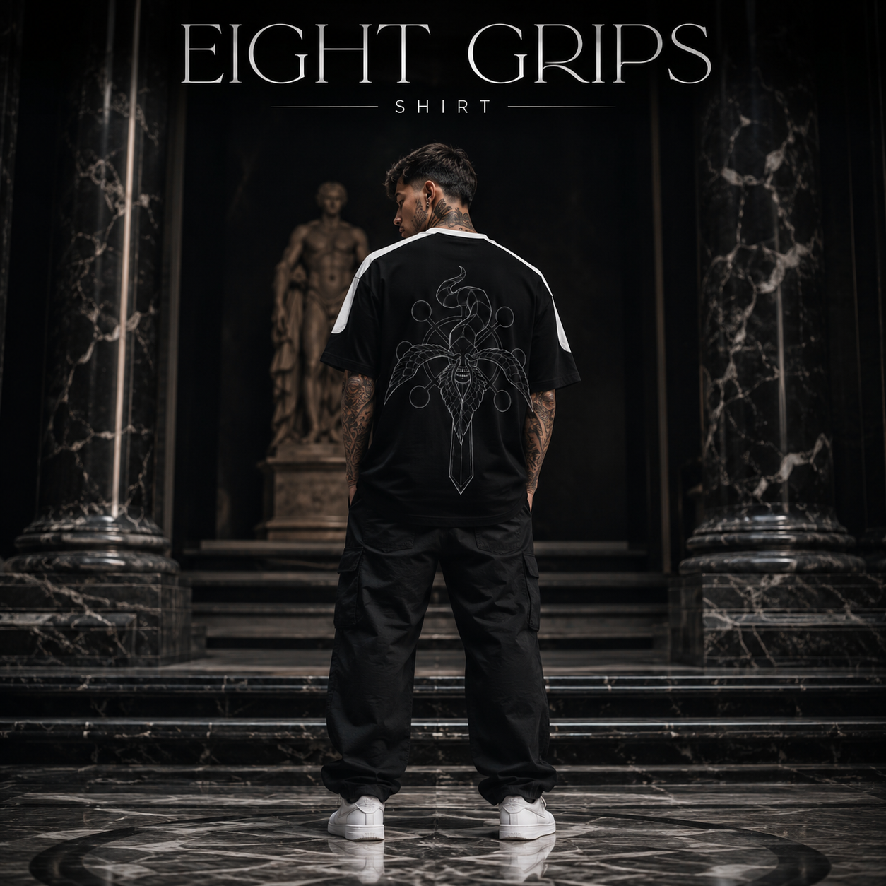 Eight grips Oversized T-Shirt
