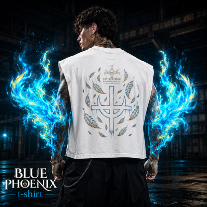 Blue Phoenix Boxy T-Shirt