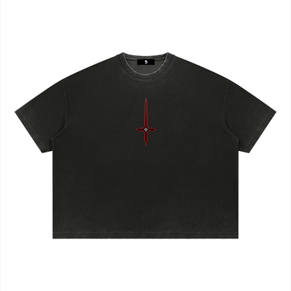 The judge Boxy Waffle T-Shirt