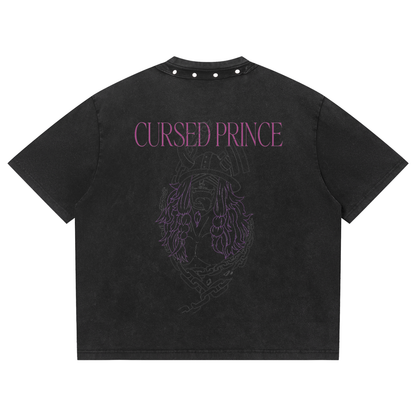 Cursed Prince Boxy Studded T-Shirt